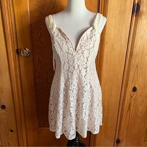 Lace Off the Shoulder Dress NWT